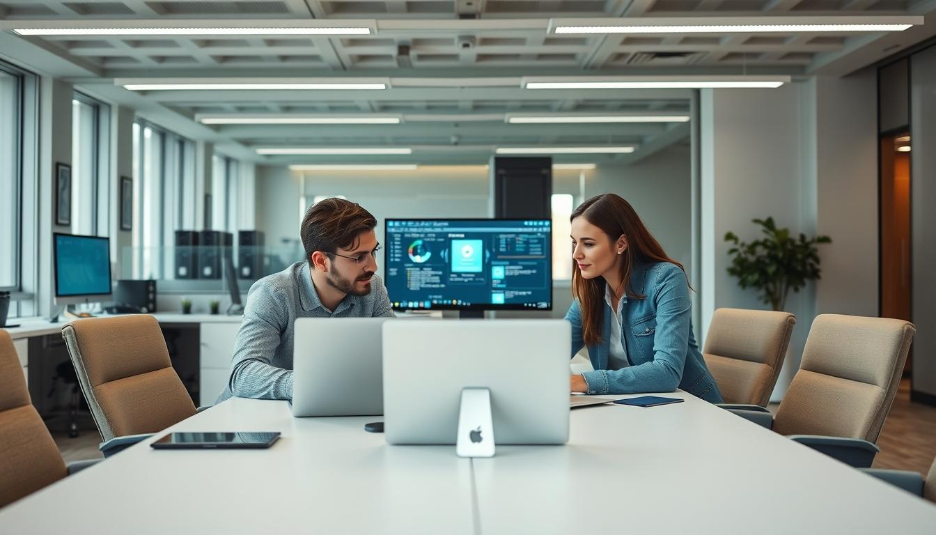 Enterprise software dashboards and business process automation