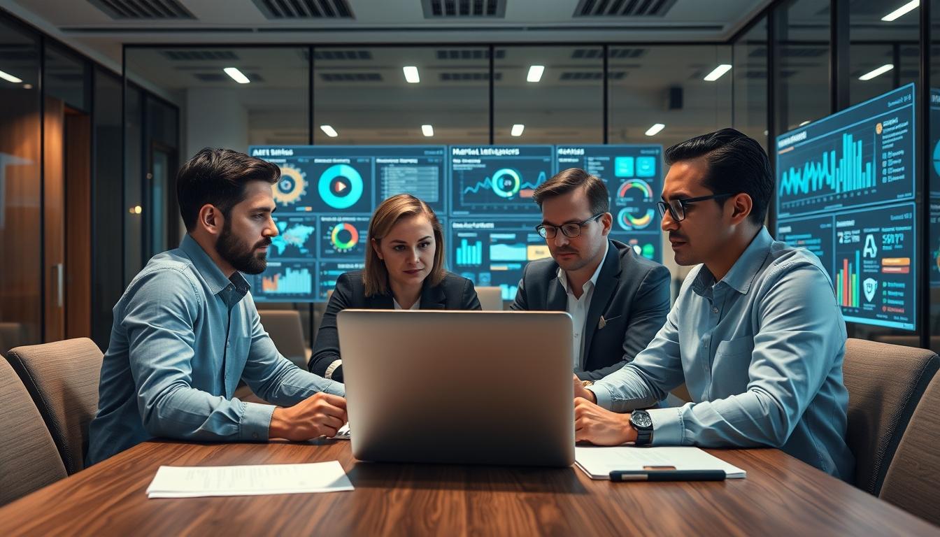 Business software planning session